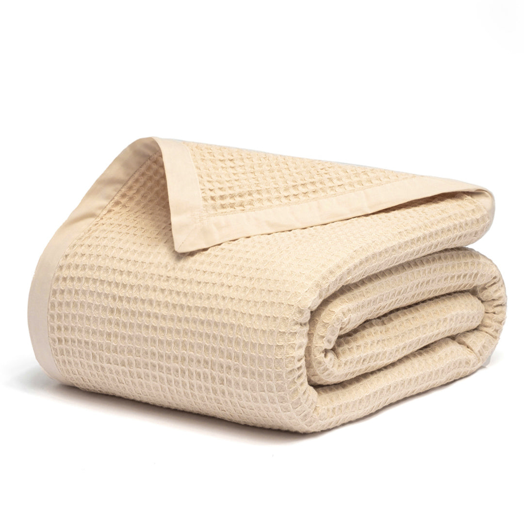 Organic Waffle Blanket
