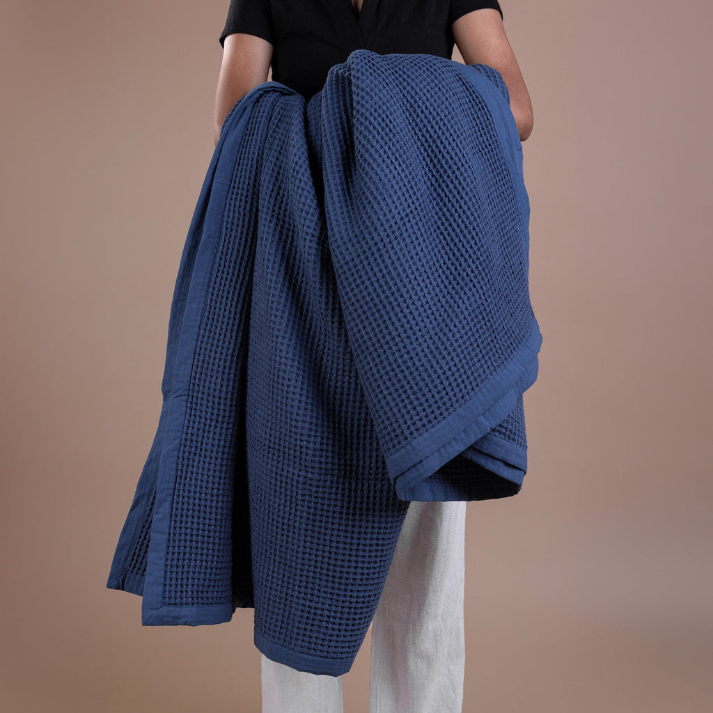Organic Waffle Blanket