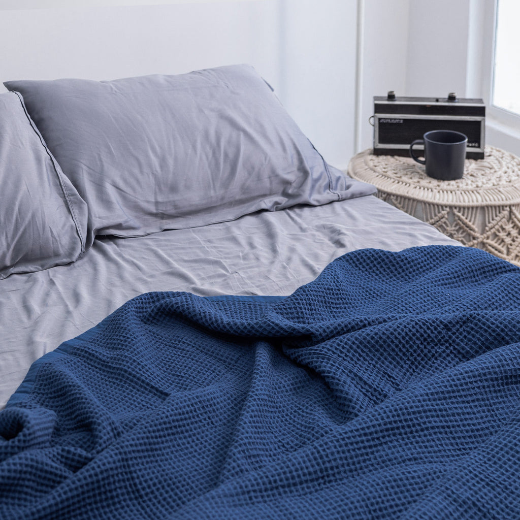 Organic Waffle Blanket