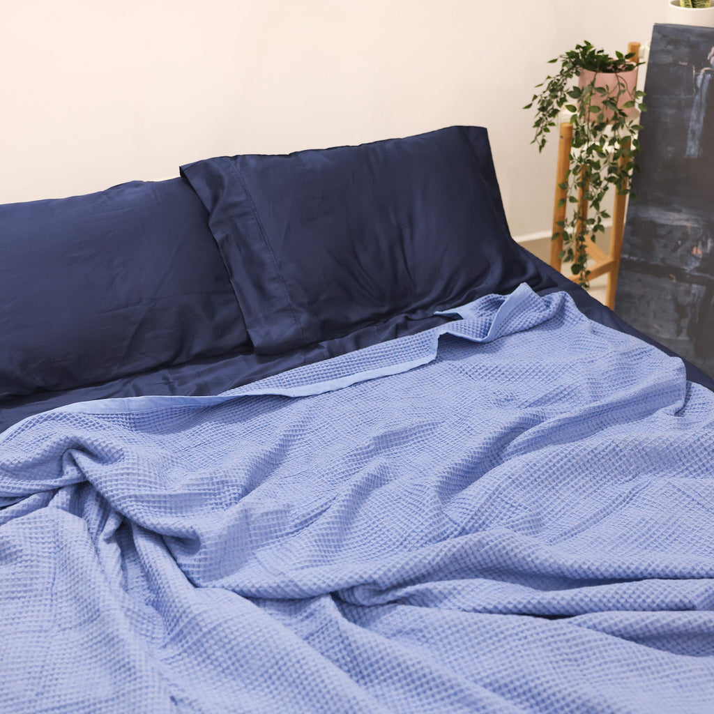 Organic Waffle Blanket